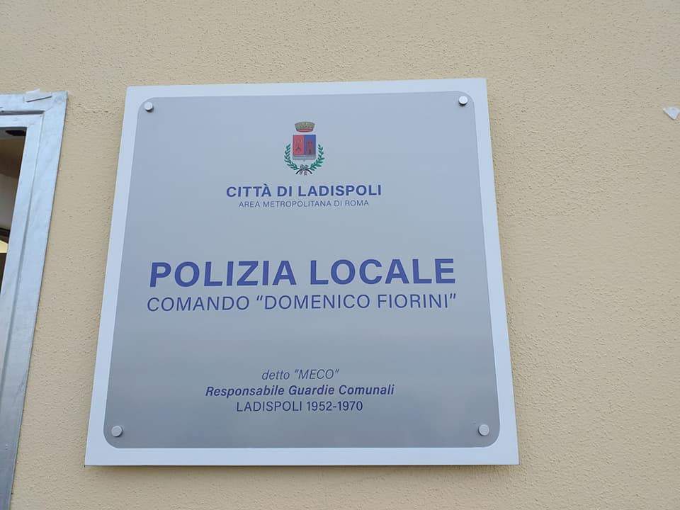 polizia locale municipale ladispoli targa polizia locale municipale ladispoli targa
