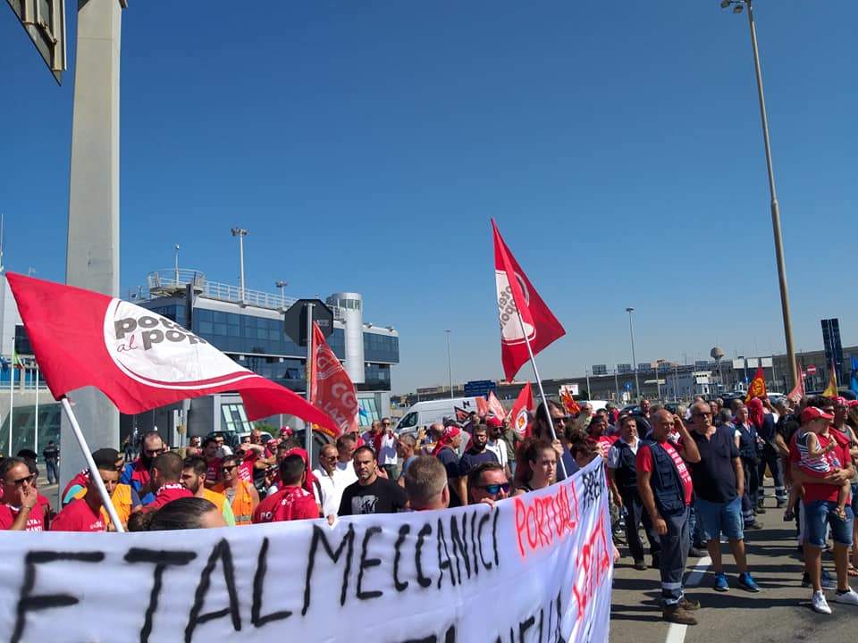 sciopero porto portuali cpc pap potere popolo 2