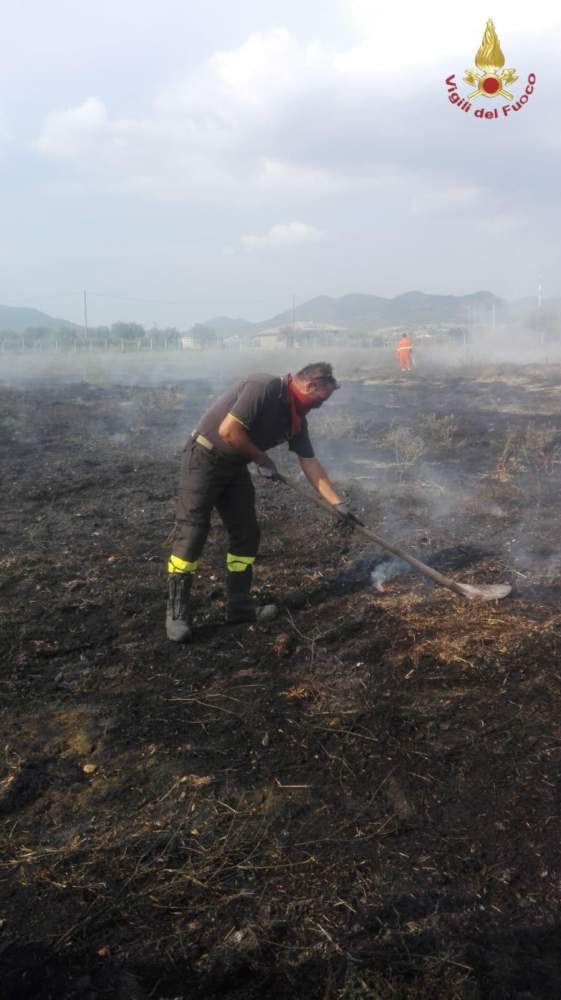 incendio sterpaglie vvf vigili fuoco incendio sterpaglie vvf vigili fuoco