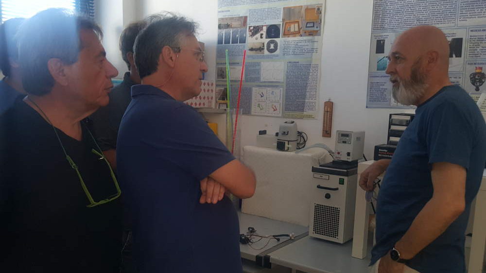 Civitavecchia, Tedesco e Marino al Laboratorio Oceanografico Losem