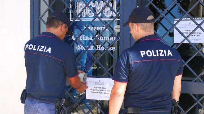 Sigilli al ristorante dove c’era cocaina: intervento della Polizia di Civitavecchia VIDEO