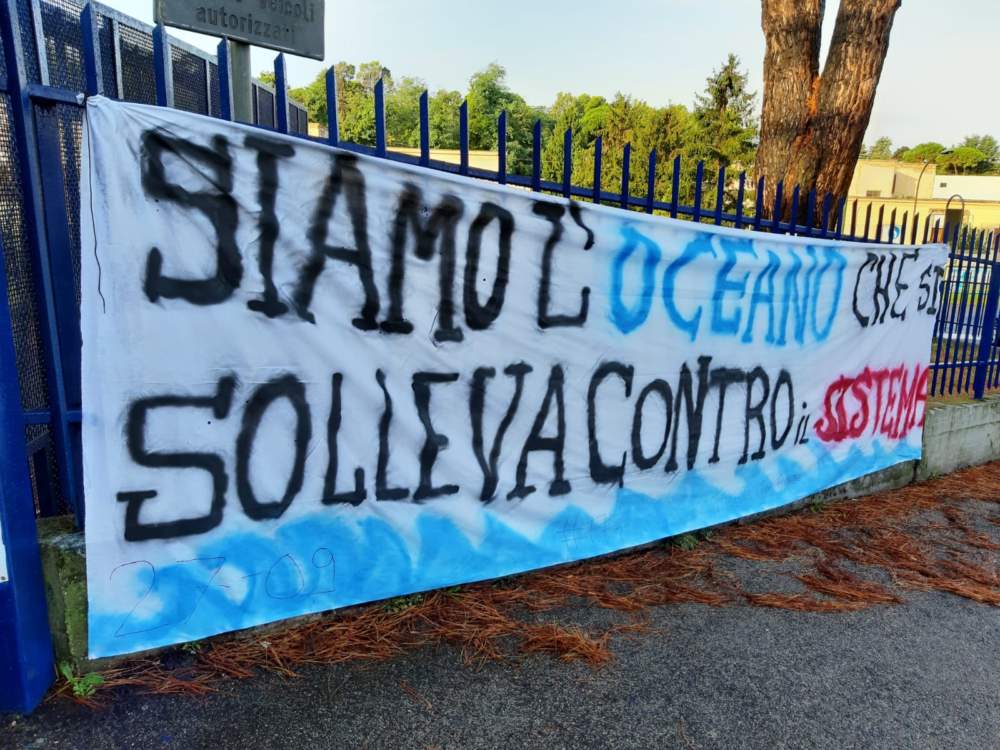 Striscione Fridays for future Striscione Fridays for future Bracciano
