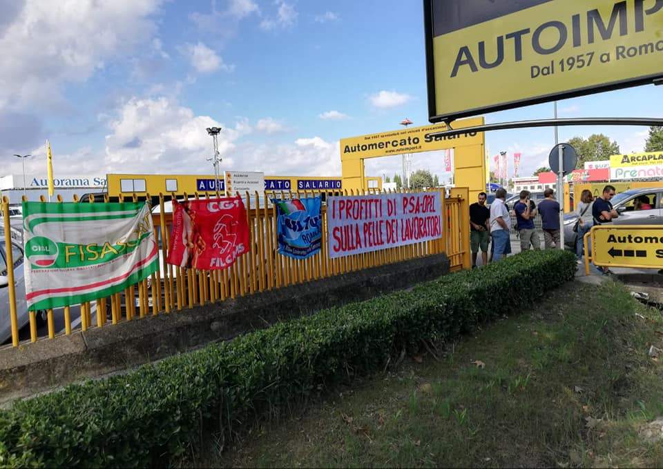 Fiumicino, prosegue la battaglia contro i licenziamenti dei dipendenti Opel - TerzoBinario.it