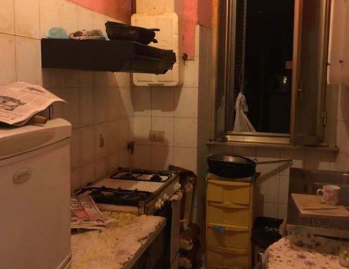 appartamento sovraffollato