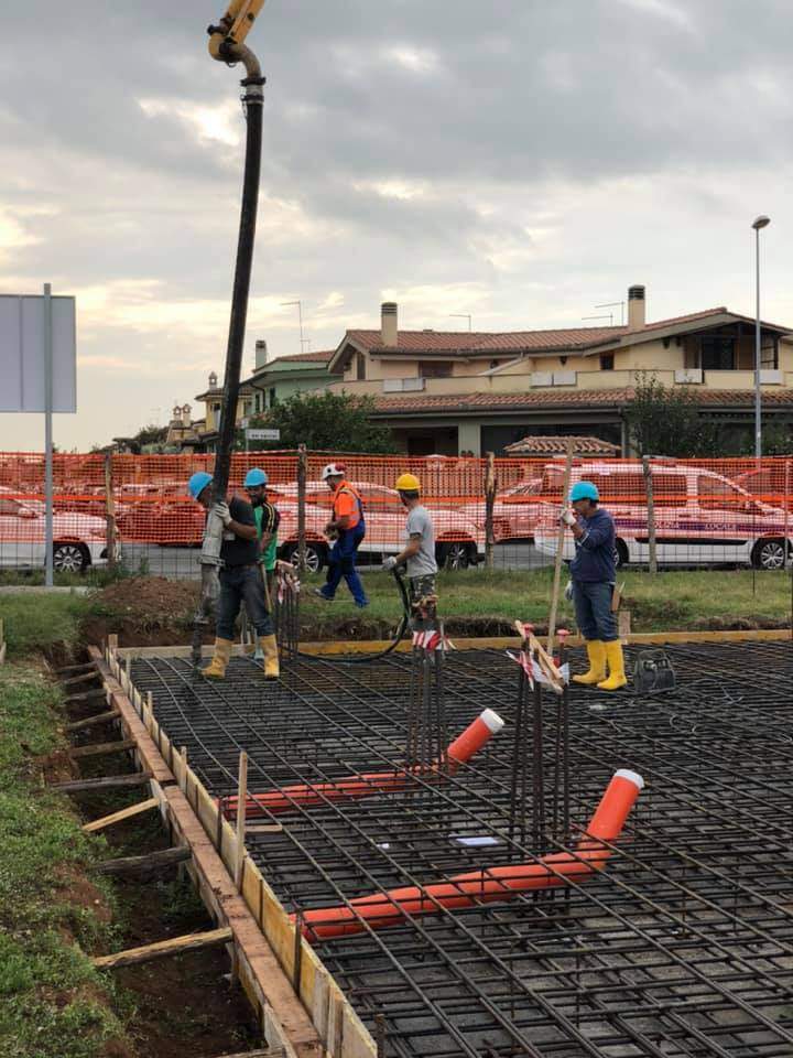Lavori Caserma Carabinieri Ladispoli