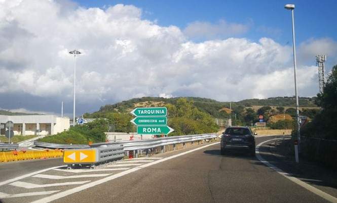 a12 autostrada civitavecchiasud ingresso