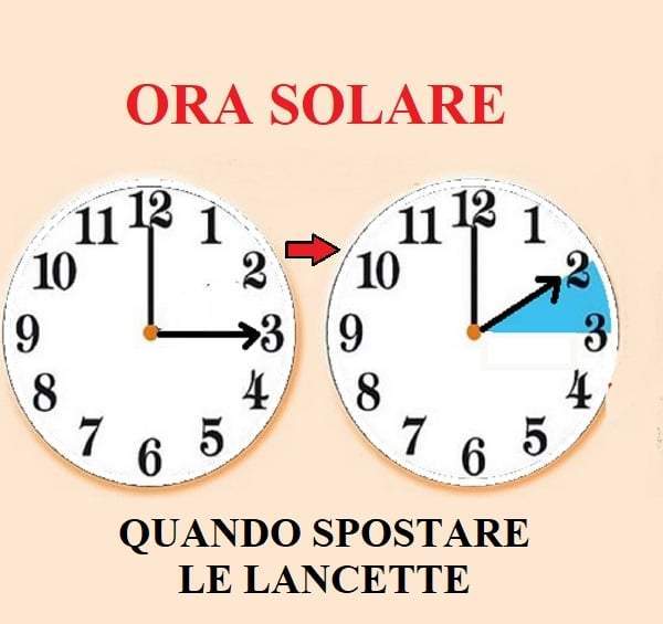 ora solare ora solare