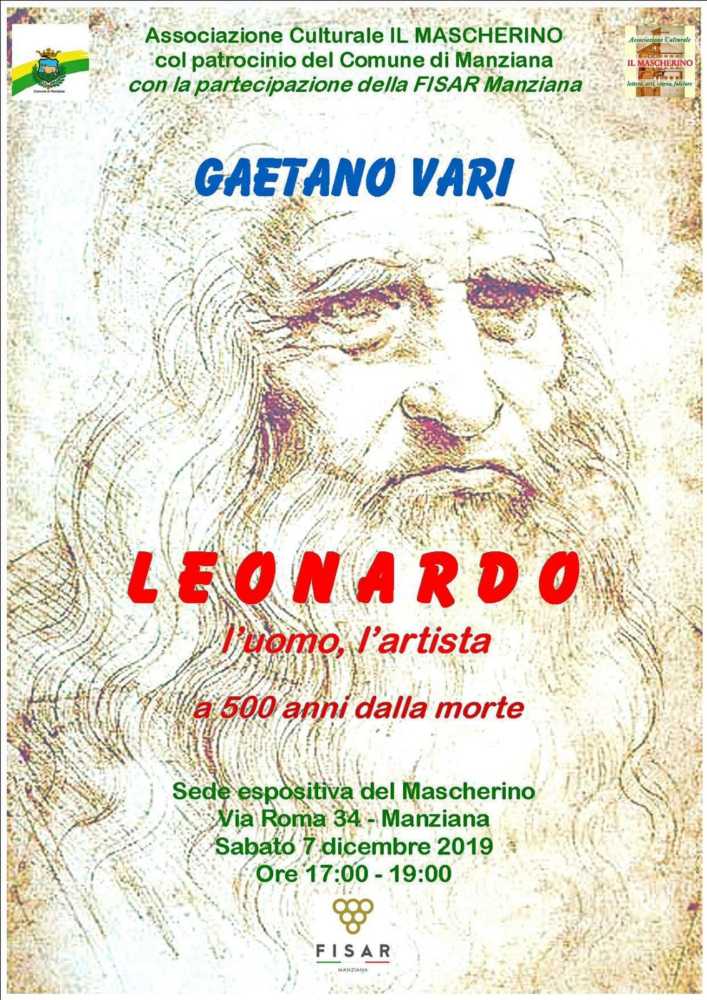 Manziana pomeriggio dedicato a Leonardo da Vinci