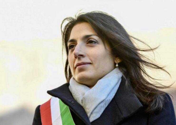 virginia raggi fascia tricolore 1