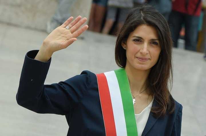 virginia raggi fascia