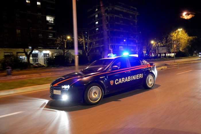 carabinieri notte