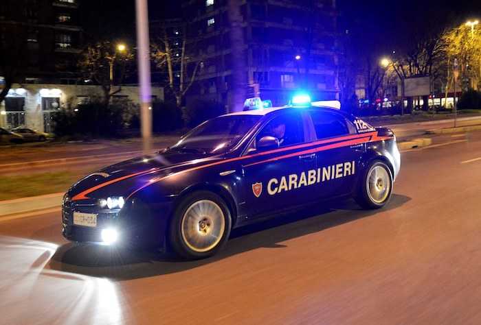 carabinieri notte