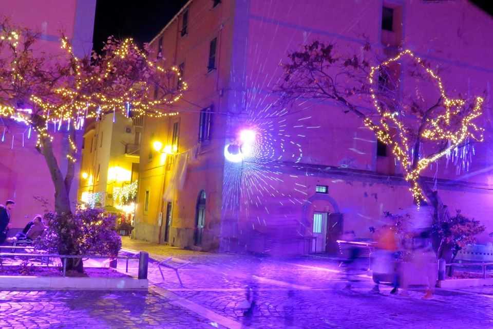 ghetto piazza fratti civitavecchia capodanno luminarie