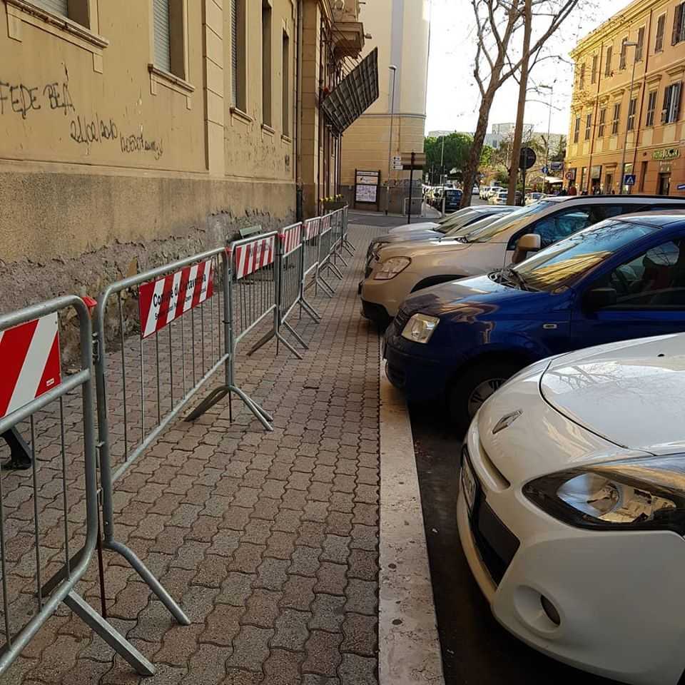 marciapiede via XVI Settembre cesare laurenti marciapiede via XVI Settembre cesare laurenti