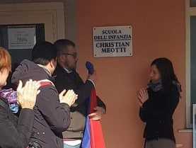plesso intitolato a meotti