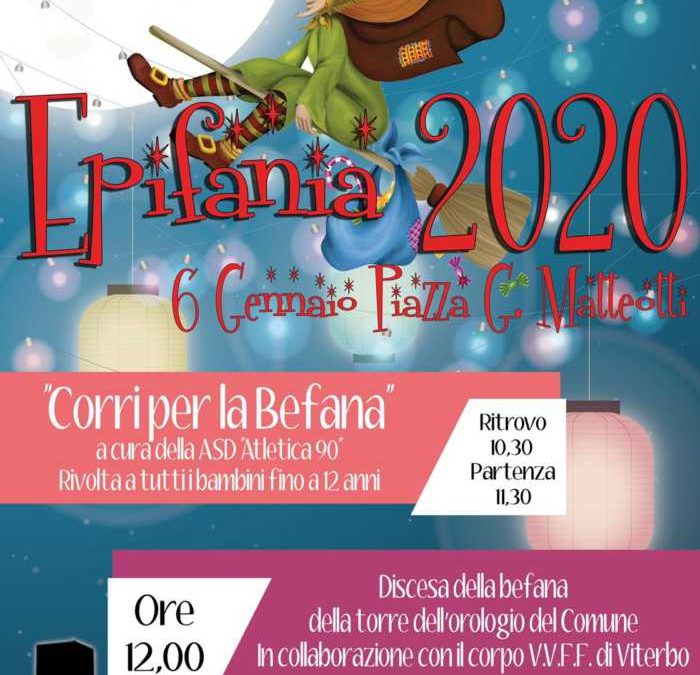 Tarquinia, il 6 c’è il Corri con la Befana