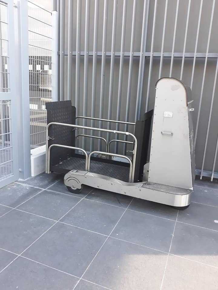 montascale stazione cerenova marina cerveteri