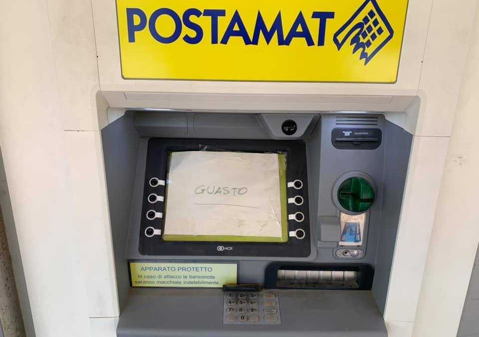 A Ladispoli e Cerveteri Postamat a singhiozzo. Le Poste: “Tutto risolto”