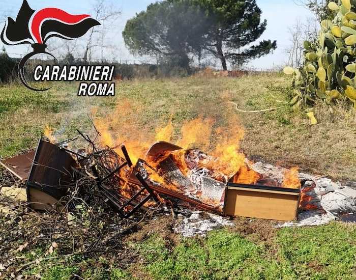 CASILINA – Combustione illecita di rifiuti speciali – 4