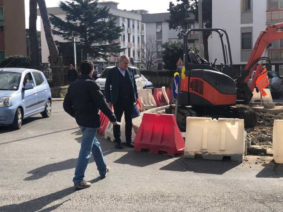 asfalto asfaltatura civitavecchia rotatoria uliveto