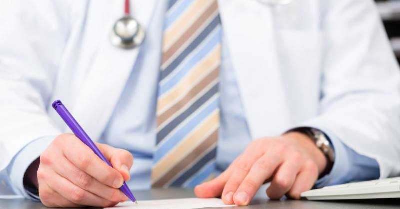 certificato medico ricetta 1