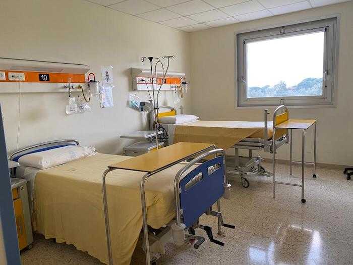 letti vuoti COVID SAN FILIPPO NERI 5