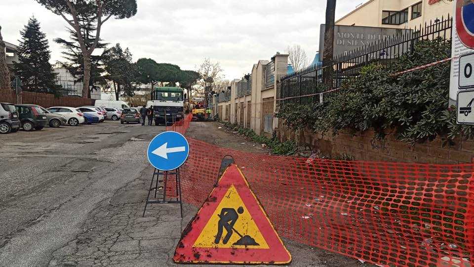 LAVORI VIA TIBURTINA LAVORI VIA TIBURTINA