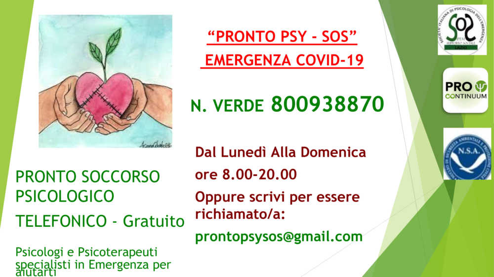 Sportello-Pronto-PSY-SOS-Emergenza-Coronavirus ladispoli