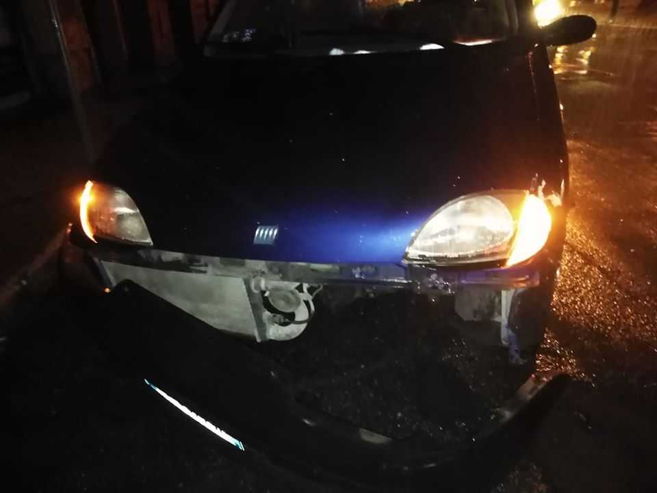 auto danneggiata