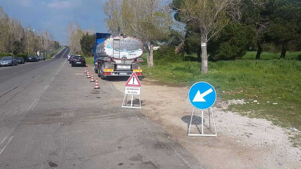 autobotte riparazione idrico campo mare cerenova acquedotto 1