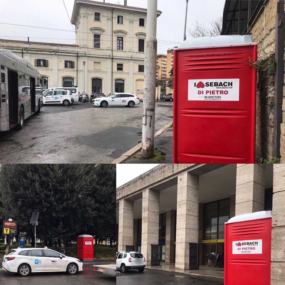 bagni chimici per tassisti