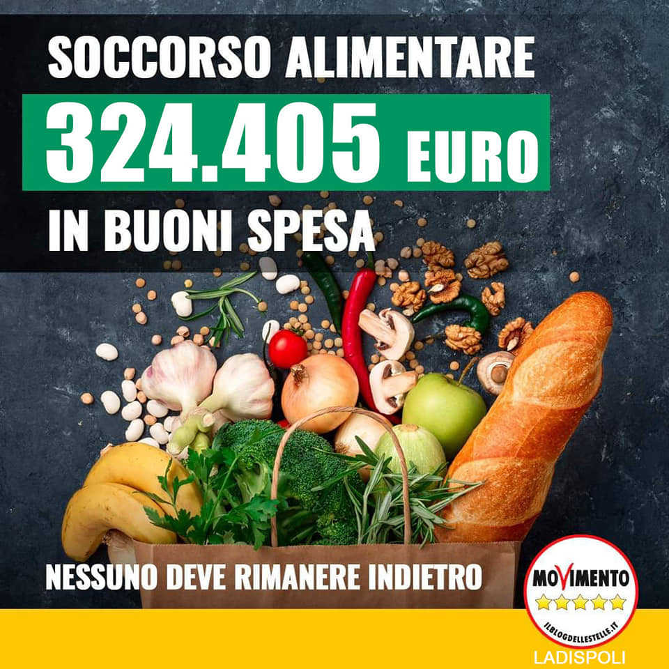 buono spesa m5s ladispoli
