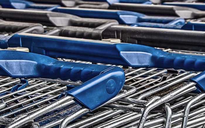 carrello spesa covid coronavirus buono