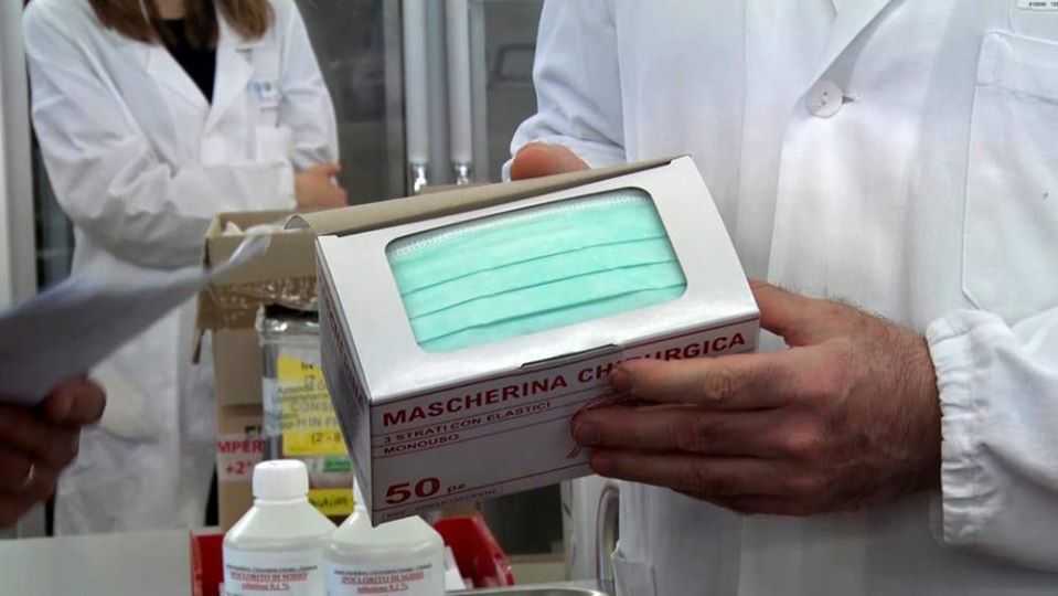 consegna mascherine
