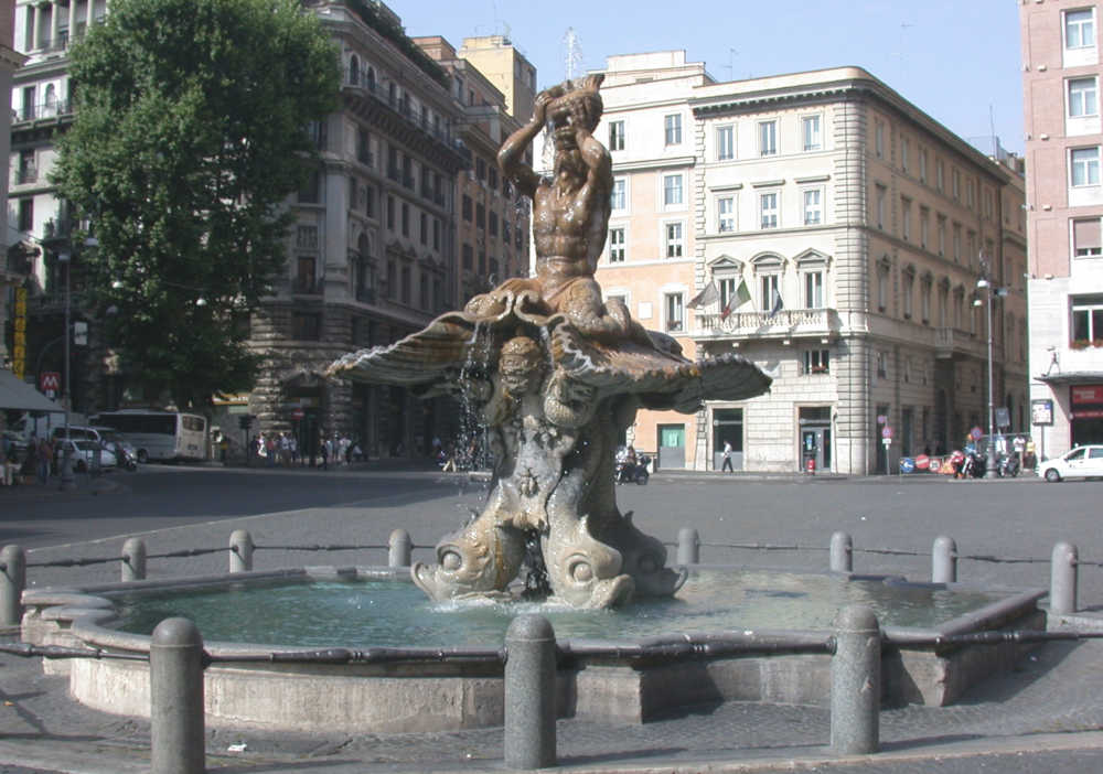 fontana del tritone fontana del tritone