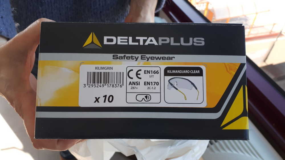 occhiali professionali covid coronavirus