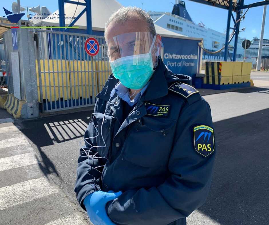 pas secutity civitavecchia porto mascherine pas secutity civitavecchia porto mascherine
