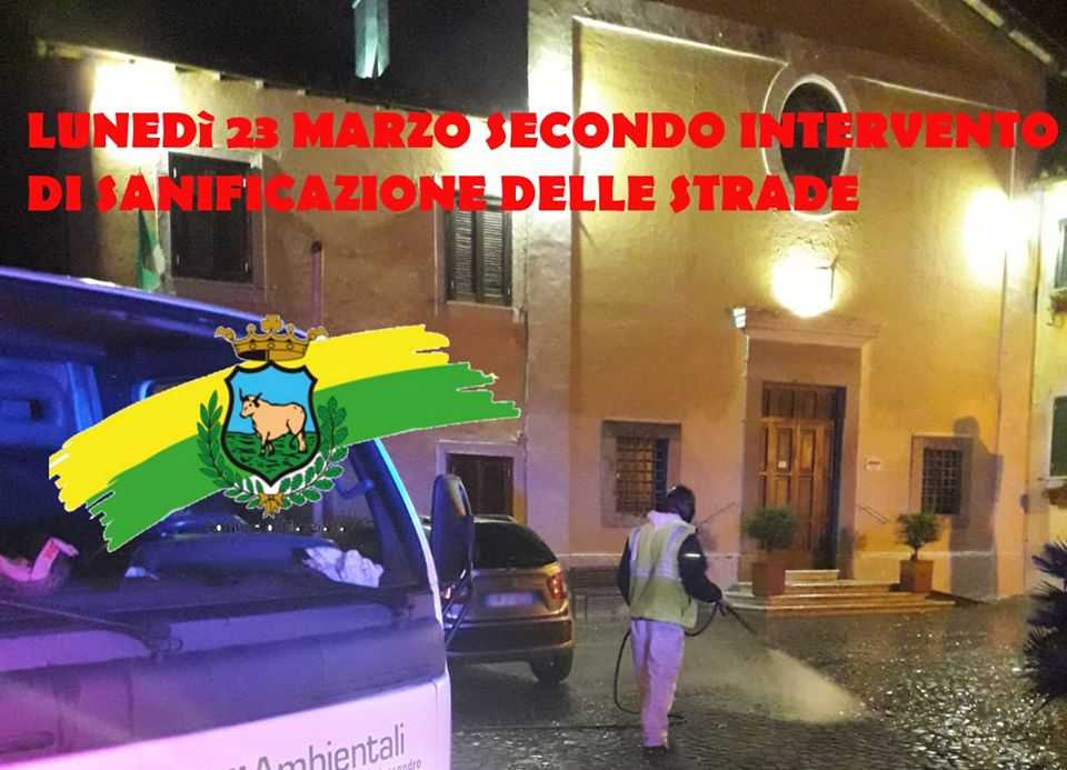 sanificazione manziana