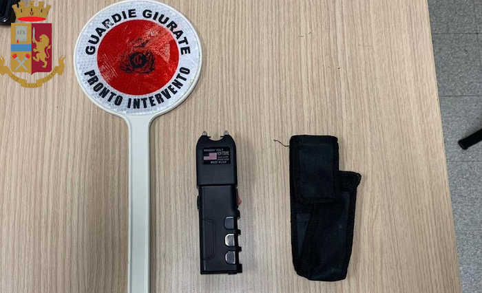 sequestro polizia guardia giurata sequestro polizia guardia giurata