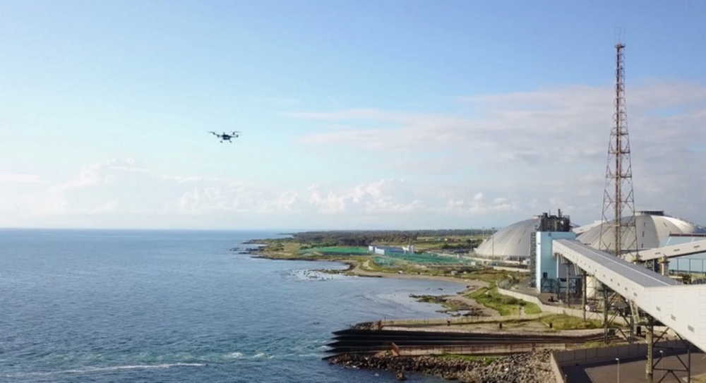 Droni drone TVN torre nord civitavecchia