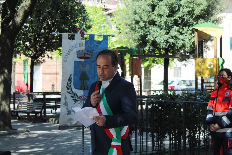 allumiere 25 aprile pasquini mascherina