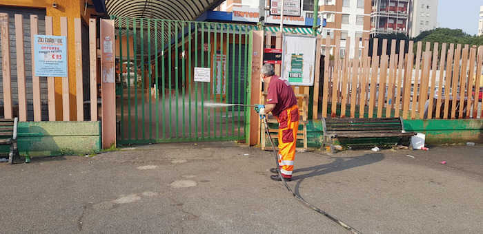 ama sanificazione mercato