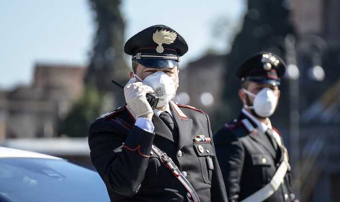 carabinieri covid coronavirus mascherina arma carabinieri covid coronavirus mascherina arma
