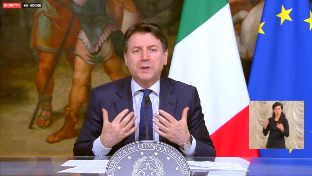 Conte: “400 miliardi di liquidità alle imprese”