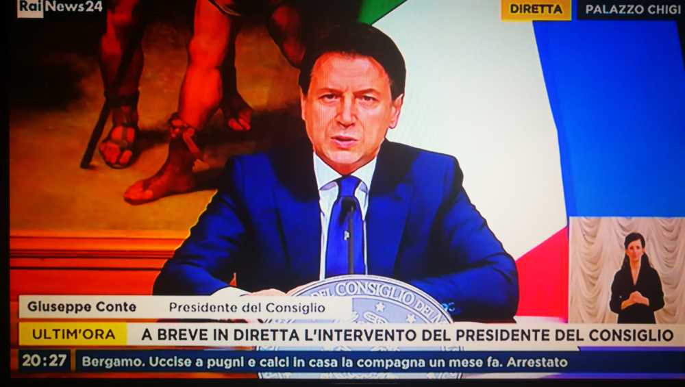 conte diretta 26 aprile