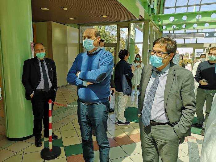 covid zingaretti d'amato coronavirus tor verga