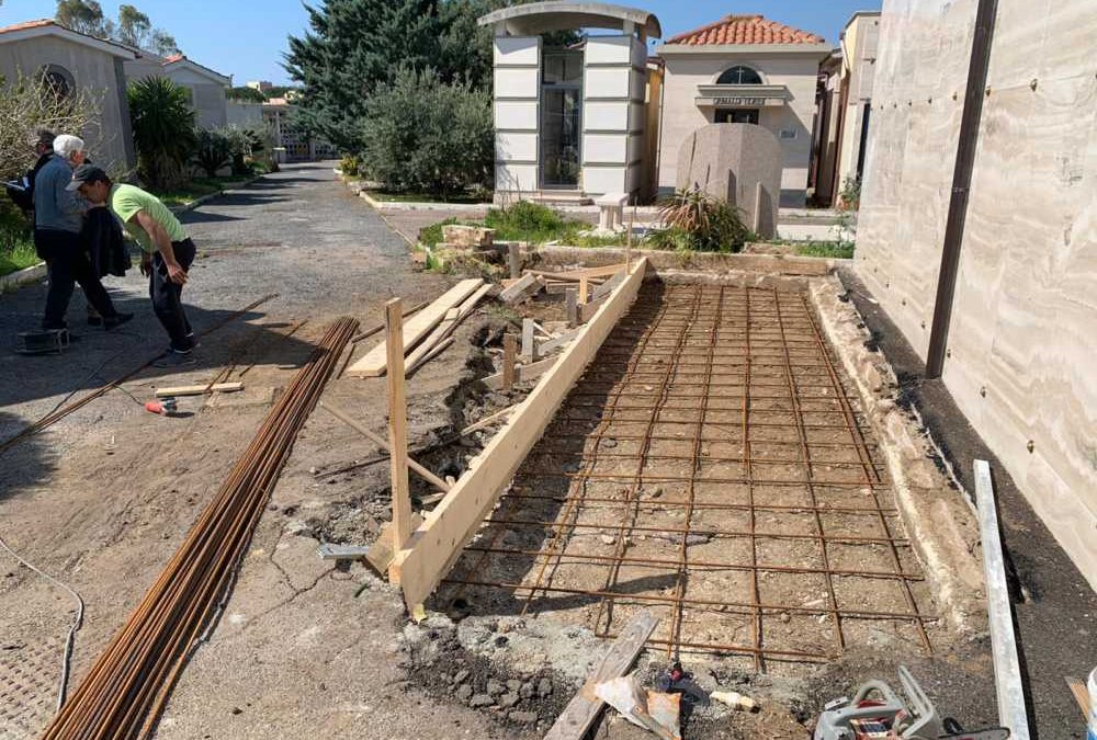 Santa Marinella Cimitero comunale:  al via la realizzazione di due moduli per un totale di 70 loculi