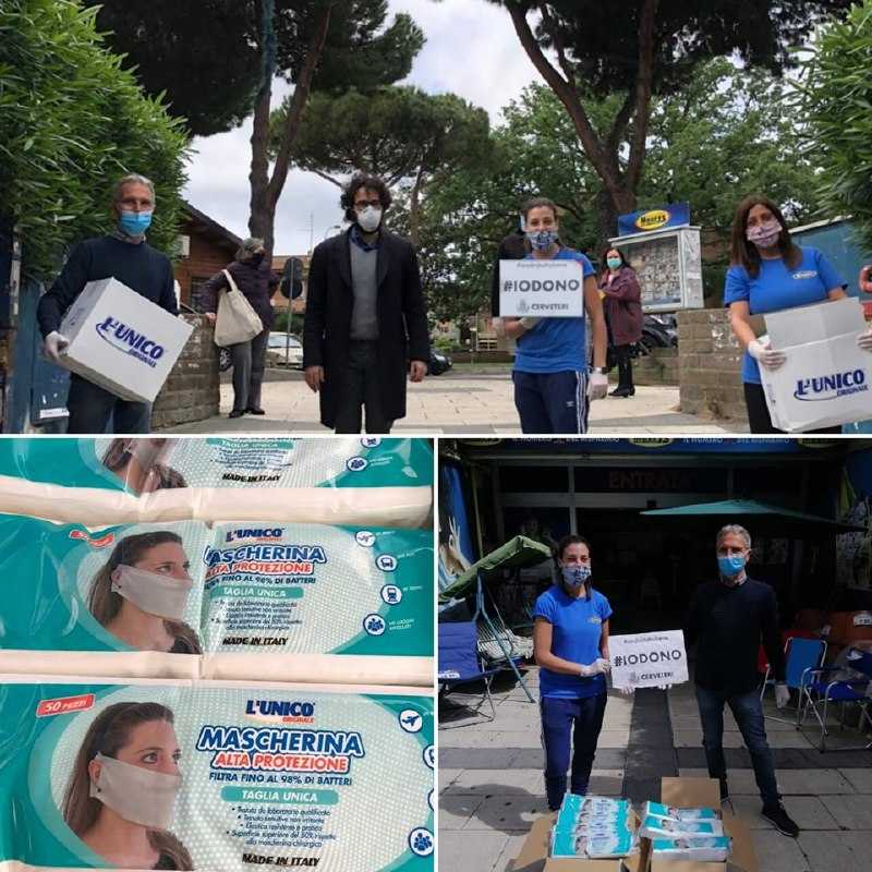 mascherine cerveteri