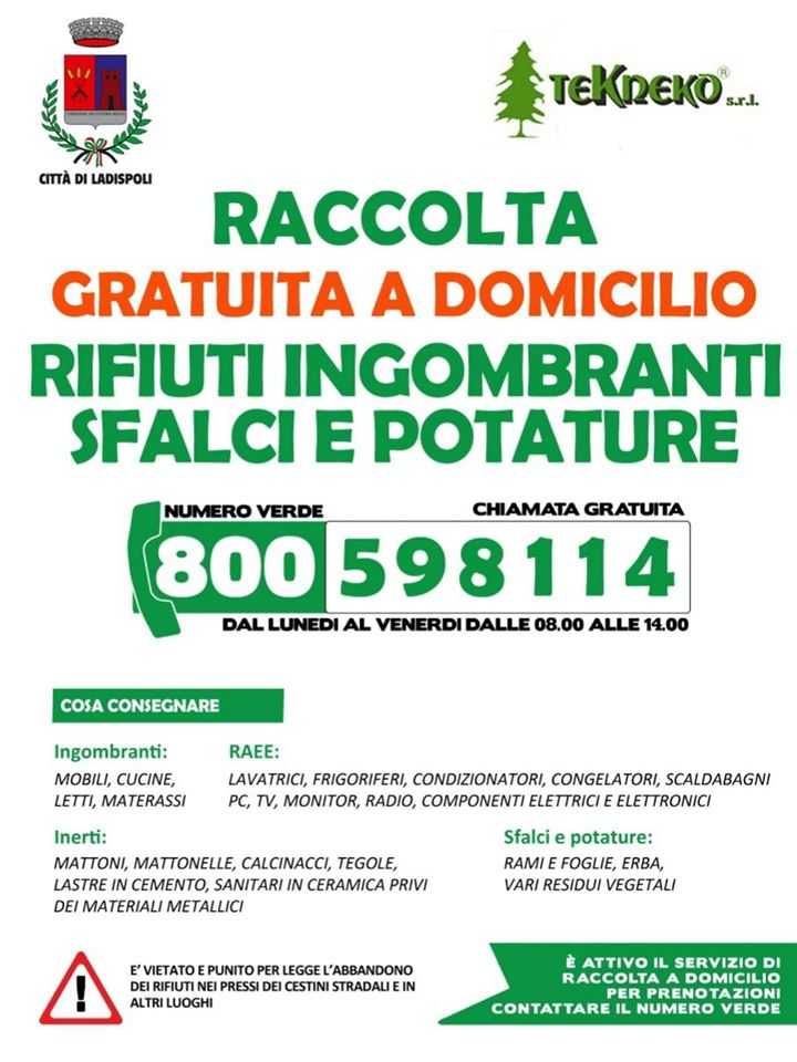 raccolta ingombranti ladispoli raccolta ingombranti ladispoli