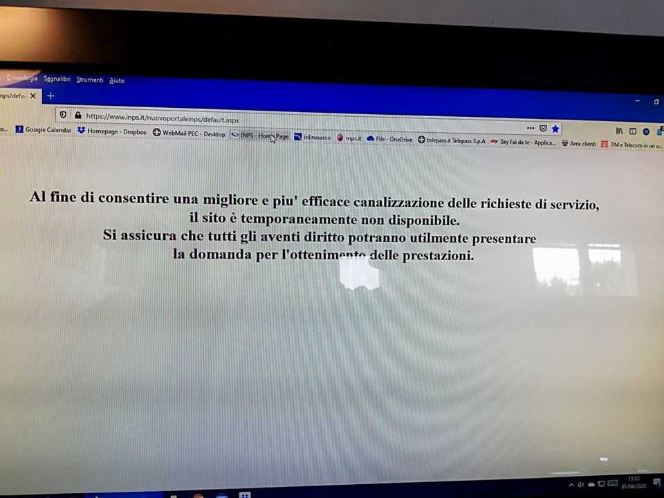 sito inps bloccato 1 sito inps bloccato 1